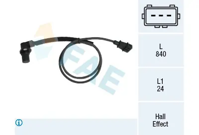 Directo De Fábrica Sensor de revoluciones, control del motor FAE 7-9113 FAE 7-9113
